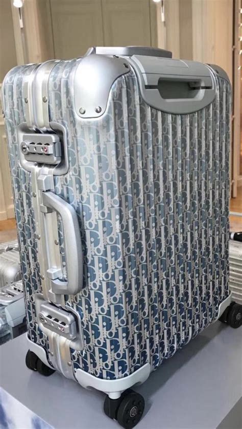 rimowa dior luggage price